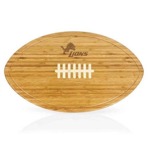 Picnic Time Detroit Lions Kickoff Football Cutting Board & Serving Tray - Primary Image