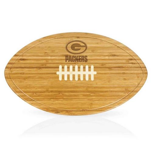 Picnic Time Green Bay Packers Kickoff Football Cutting Board & Serving Tray - Primary Image