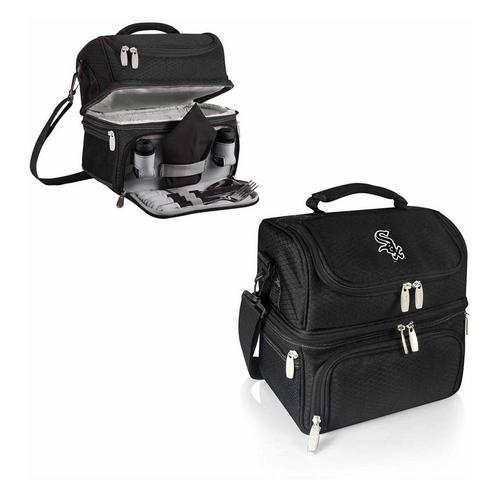 Picnic Time Chicago White Sox Pranzo Lunch Bag Cooler with Utensils - Primary Image