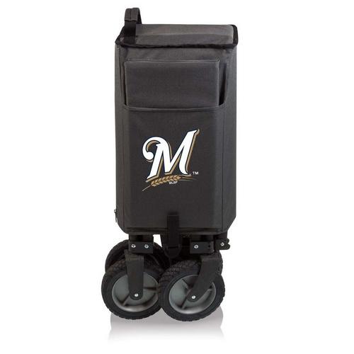 Picnic Time Milwaukee Brewers Portable Utility Wagon - Primary Image