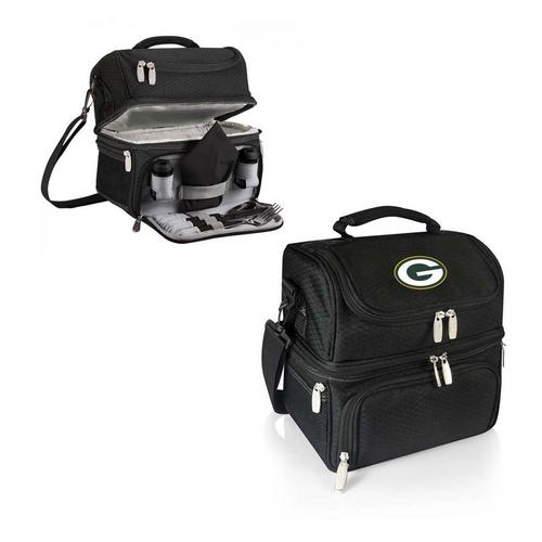 Picnic Time Green Bay Packers Pranzo Lunch Bag Cooler with Utensils - Primary Image
