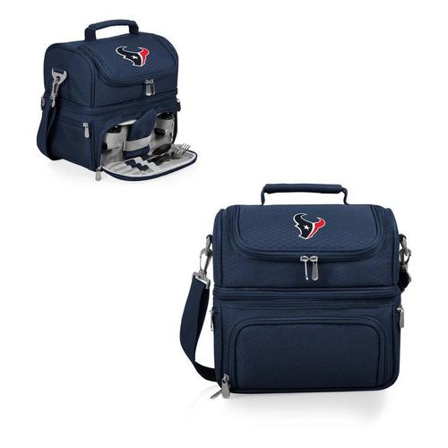 Picnic Time Houston Texans Pranzo Lunch Bag Cooler with Utensils - Primary Image