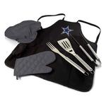 Picnic Time Dallas Cowboys BBQ Apron Tote Pro Grill Set - Thumbnail 1 of 2