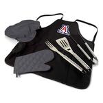 Picnic Time Arizona Wildcats BBQ Apron Tote Pro Grill Set - Thumbnail 1 of 4