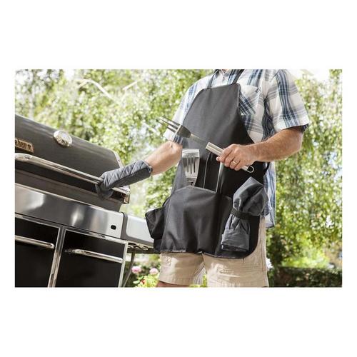 Picnic Time Ohio State Buckeyes BBQ Apron Tote Pro Grill Set - Primary Image