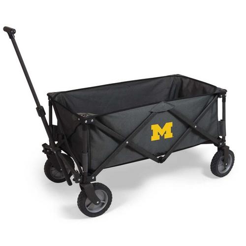 Picnic Time Michigan Wolverines Portable Utility Wagon - Primary Image
