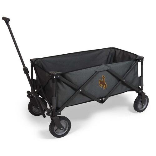 Picnic Time Wyoming Cowboys Portable Utility Wagon - Primary Image