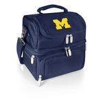 Picnic Time Michigan Wolverines Pranzo Lunch Bag Cooler with Utensils - Thumbnail 1 of 5