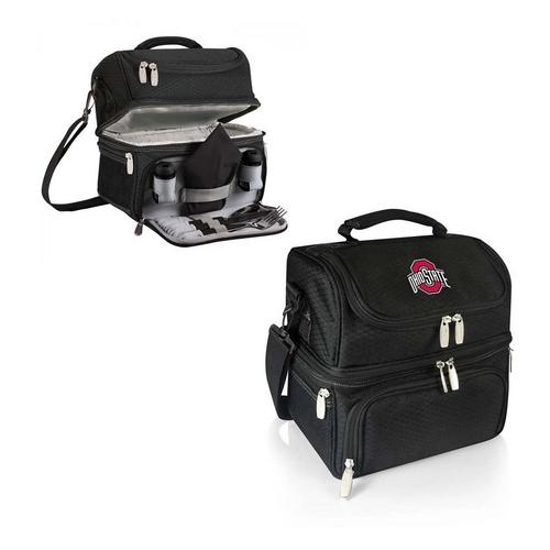 Picnic Time Ohio State Buckeyes Pranzo Lunch Bag Cooler with Utensils - Primary Image