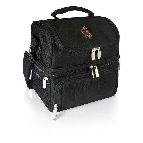 Picnic Time Wyoming Cowboys Pranzo Lunch Bag Cooler with Utensils - Primary Image