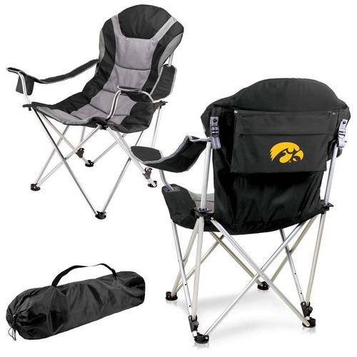 Picnic Time Iowa Hawkeyes Reclining Camp Chair - Primary Image