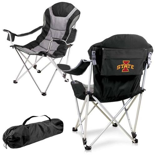 Picnic Time Iowa State Cyclones Reclining Camp Chair - Primary Image