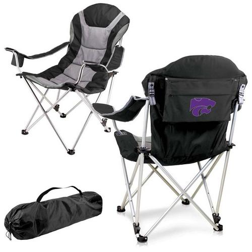Picnic Time Kansas State Wildcats Reclining Camp Chair - Primary Image