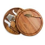 Picnic Time Acacia Circo Cheese Cutting Board & Tools Set - Thumbnail 1 of 5