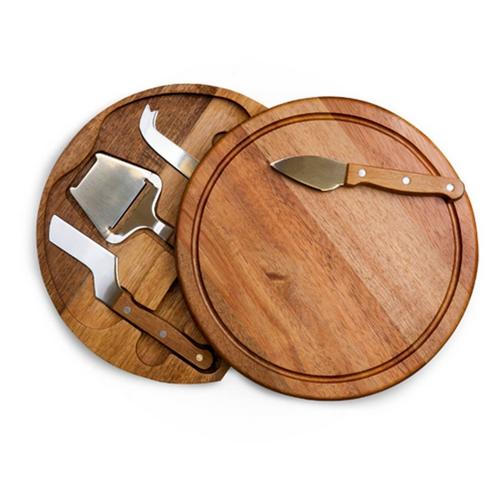 Picnic Time Acacia Circo Cheese Cutting Board & Tools Set - Primary Image
