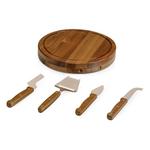 Picnic Time Acacia Circo Cheese Cutting Board & Tools Set - Thumbnail 2 of 5