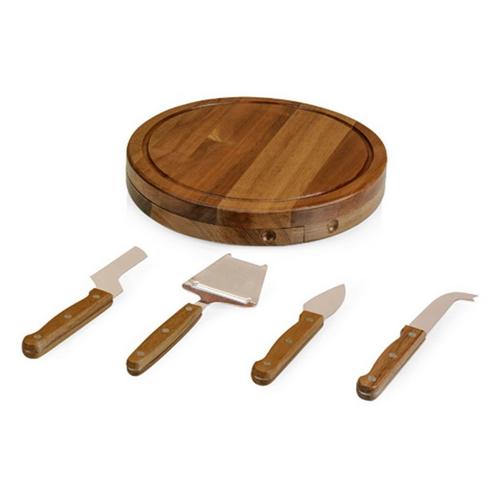 Picnic Time Acacia Circo Cheese Cutting Board & Tools Set - Primary Image