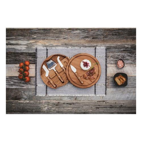 Picnic Time Acacia Circo Cheese Cutting Board & Tools Set - Primary Image