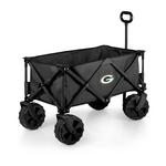 Picnic Time Green Bay Packers Elite All-Terrain Portable Utility Wagon - Thumbnail 2 of 3