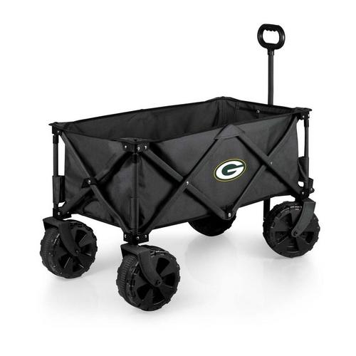 Picnic Time Green Bay Packers Elite All-Terrain Portable Utility Wagon - Primary Image