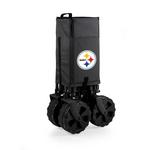 Picnic Time Pittsburgh Steelers Elite All-Terrain Portable Utility Wagon - Thumbnail 3 of 3
