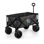 Picnic Time Kansas Jayhawks Elite All-Terrain Portable Utility Wagon - Thumbnail 2 of 3
