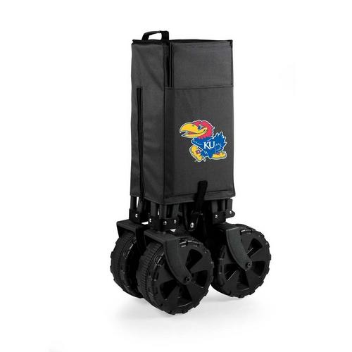 Picnic Time Kansas Jayhawks Elite All-Terrain Portable Utility Wagon - Primary Image