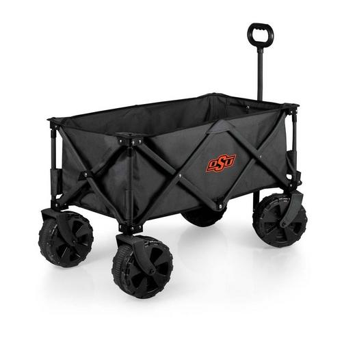Picnic Time Oklahoma State Cowboys Elite All-Terrain Portable Utility Wagon - Primary Image