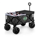 Picnic Time Colorado State Rams Elite All-Terrain Portable Utility Wagon - Thumbnail 1 of 3