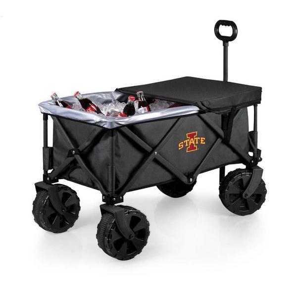 Picnic Time Iowa State Cyclones Elite All-Terrain Portable Utility Wagon