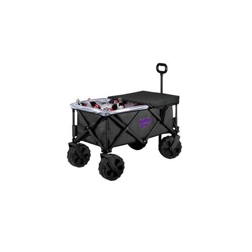Picnic Time Kansas State Wildcats Elite All-Terrain Portable Utility Wagon - Primary Image