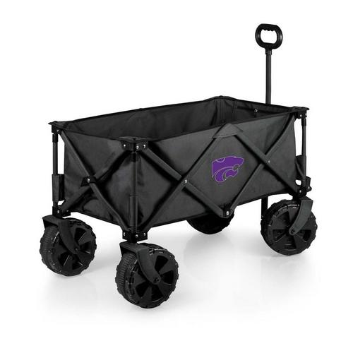 Picnic Time Kansas State Wildcats Elite All-Terrain Portable Utility Wagon - Primary Image