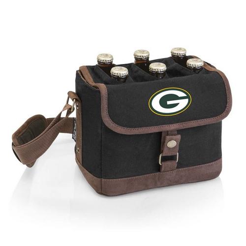 Picnic Time Green Bay Packers Beer Caddy Cooler Tote with Opener - Primary Image