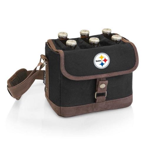 Picnic Time Pittsburgh Steelers Beer Caddy Cooler Tote with Opener - Primary Image