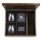 Picnic Time Arizona Cardinals Engraved Whiskey Box Gift Set - Thumbnail 2 of 3