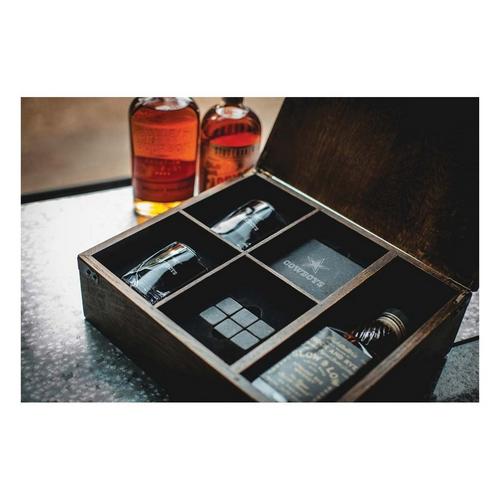 Picnic Time Dallas Cowboys Engraved Whiskey Box Gift Set - Primary Image