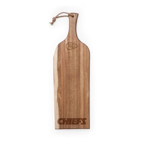 Picnic Time Kansas City Chiefs Artisan 24" Acacia Charcuterie Board - Primary Image