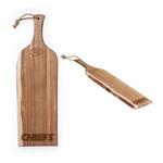 Picnic Time Kansas City Chiefs Artisan 24" Acacia Charcuterie Board - Thumbnail 4 of 5