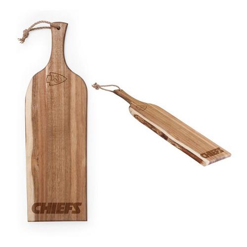 Picnic Time Kansas City Chiefs Artisan 24" Acacia Charcuterie Board - Primary Image