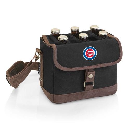 Picnic Time Chicago Cubs Beer Caddy Cooler Tote with Opener - Primary Image