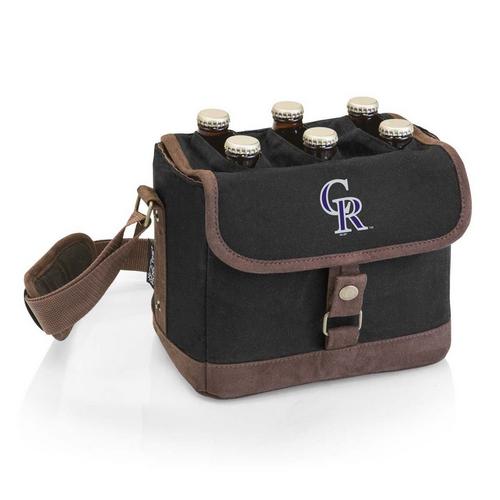 Picnic Time Colorado Rockies Beer Caddy Cooler Tote with Opener - Primary Image