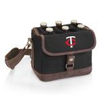 Picnic Time Minnesota Twins Beer Caddy Cooler Tote with Opener - Thumbnail 1 of 2