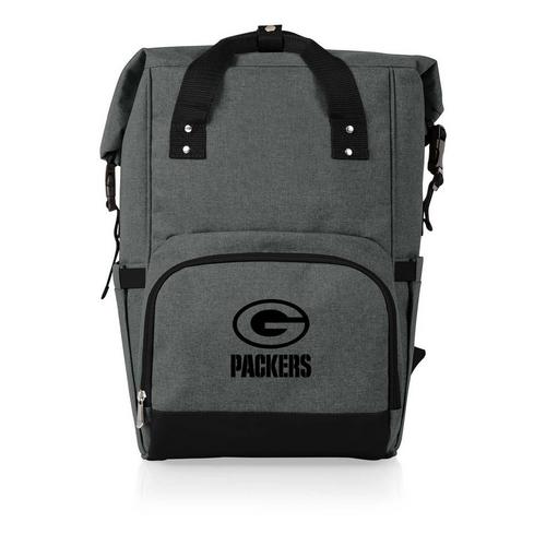 Picnic Time Green Bay Packers On The Go Roll Top Backpack Cooler - Primary Image
