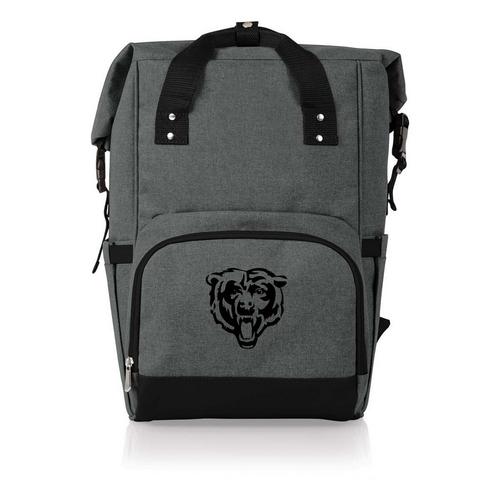 Picnic Time Chicago Bears On The Go Roll Top Backpack Cooler - Primary Image