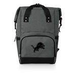 Picnic Time Detroit Lions On The Go Roll Top Backpack Cooler - Thumbnail 1 of 5