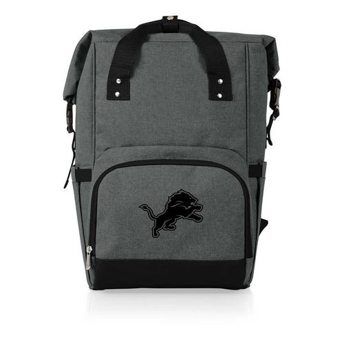 Picnic Time Detroit Lions On The Go Roll Top Backpack Cooler - Primary Image