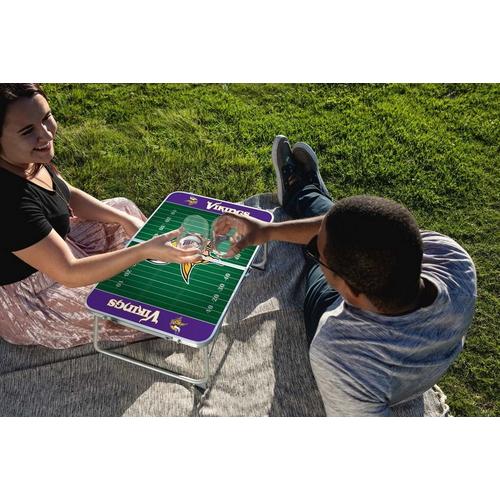 Picnic Time Minnesota Vikings Mini Portable Table - Primary Image