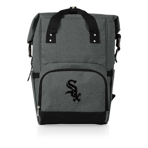 Picnic Time Chicago White Sox On The Go Roll Top Backpack Cooler - Primary Image