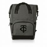 Picnic Time Minnesota Twins On The Go Roll Top Backpack Cooler - Thumbnail 1 of 6