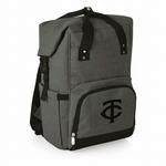 Picnic Time Minnesota Twins On The Go Roll Top Backpack Cooler - Thumbnail 2 of 6